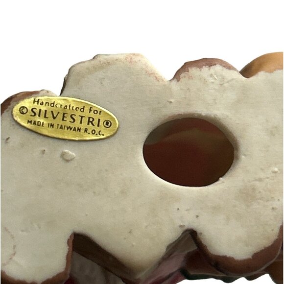 Vintage Silvestri Santa Claus Christmas Ornament Handcrafted Figurine - Picture 3 of 5